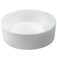 Piper 370mm Round Ceramic Above Counter Basin